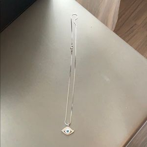 Evil eye necklace